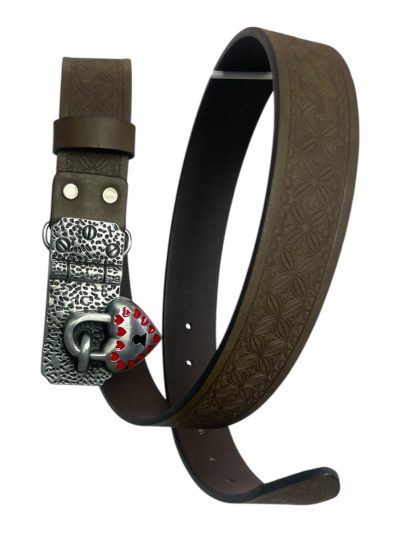 heart Leather belt