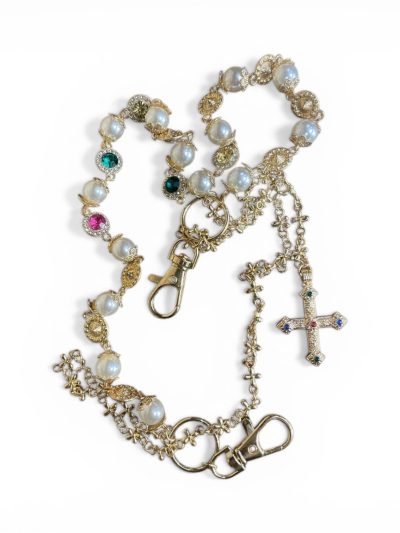 Rhinestones Demin Chain